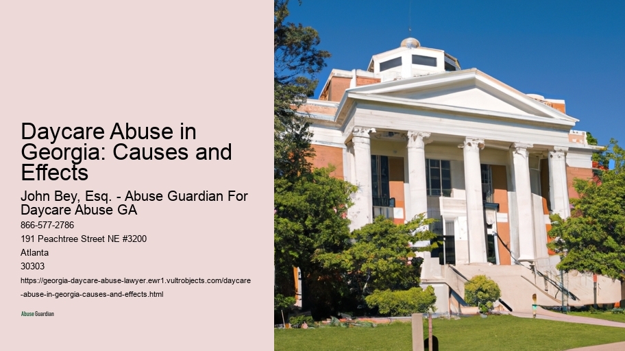 Daycare Abuse in Georgia: Causes and Effects 